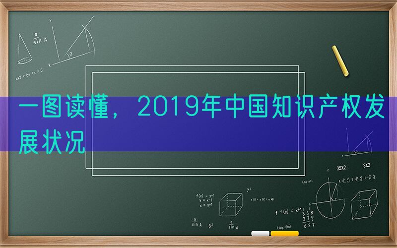 一图读懂，2019年中国知识产权发展状况